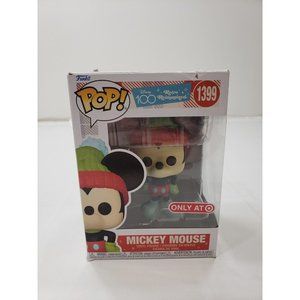 2023 Exclusive Funko Pop #1399 Disney 100 Retro Reimagined Mickey Mouse New